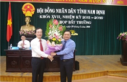 Ông Bạch Ngọc Chiến được bầu làm Phó Chủ tịch tỉnh Nam Định